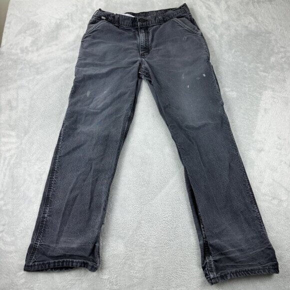 Carhartt Original Fit Cat 2 Dark Denim Jean Pants Mens Size 32 x 32 - Picture 1 of 8